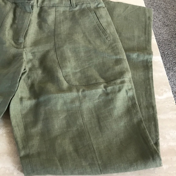 J Crew linen pants. - Picture 7 of 7